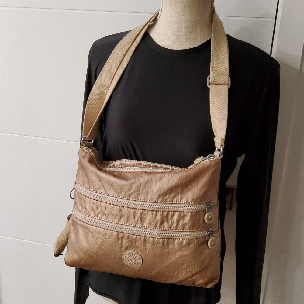 Kipling Metallic Crossbody Bag